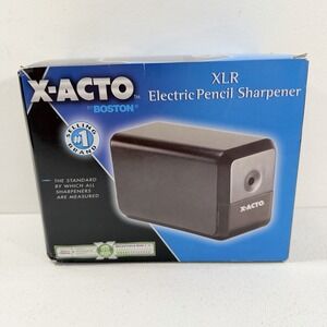 X-ACTO XLR Electric Pencil Sharpener Black by Boston NEW